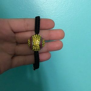 softball bracelet